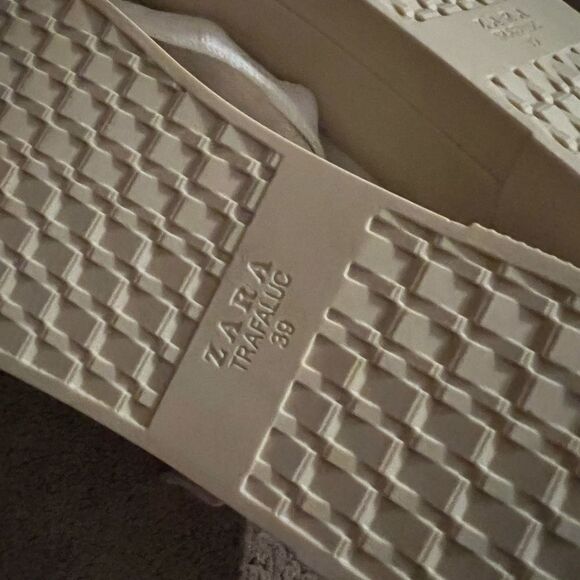 Zara white platform shoes 39 - Picture 6 of 10